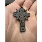 Крестик нательный старинный "Штурвал" СОХРАН