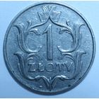 Польша, 1 злотый, 1929 год