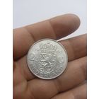 2 1\2 гульдена 1960 Нидерланды, 15 грамм серебра