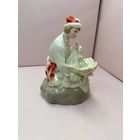 Аукцион с 1 рубля! Статуэтка фарфор Иван Царевич с лягушкой ФФЗ Минск 50-60 года