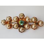 Брошь с маркировкой на игле. Размер 5,5 см на 2,5 см. 70-е годы