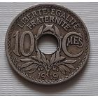 10 сантимов 1919 г. Франция