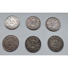 Швейцария 1/2 франка, 1920 7-6-7*12