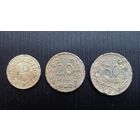 Войсковые боны Ивенец. Набор 10,20,50 грошей.