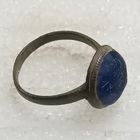 Перстень старинный со вставкой  (13)