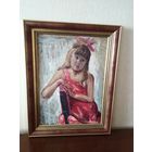 Крохолев П.С. "Девочка в красном"