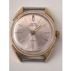 Часы VOSTOK precision class СССР. 22 jewels.  Позолоченные. желтый позолоченный механизм..