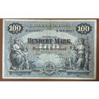 Банкнота 100 марок 1900 год. Мюнхен. Бавария. Германская империя.