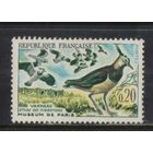 Франция 1960 Птицы Чибис #1332**