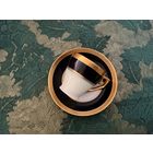 Кофейная пара Кобальт позолота Германия 50-е