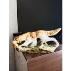 Статуэтка собака с дичью фарфор без проблем