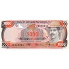 Никарагуа 5000 кордоба образца 1985 года UNC p146