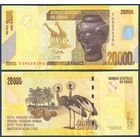 Конго, 20000 франков 2022 г., P-104, UNC
