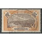 Мартиника. Фор-де-Франс. Столица. 1922г. Mi#89.