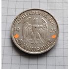 Германия 3 рэйх 5 марок 1935 г