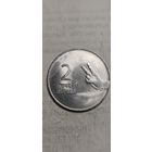 Индия 2 рупе 2007