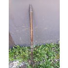 Удочка рыболовная Советская 6 колен.С кольцами.Длина 4 метра