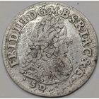 Бранденбург-Пруссия 6 грошей, 1698 года. Фридрих I