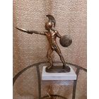 Воин. Бронза. 2.5 кг 35 см.