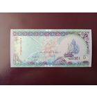 Мальдивы 5 руфий 2011 UNC