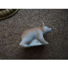 Медвежонок, медведь  Розов Н. И. 40-50 годы. Старая Гжель (Турыгино). Бисквит.