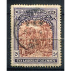 Британские колонии - Тринидад - 1898г. - 400 лет открытия Тринидад Колумбом - 1 марка - полная серия, гашёная [Mi 47]. #4-B5-124-A-1