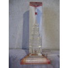 Статуэтка СПАССКАЯ БАШНЯ оргстекло СССР