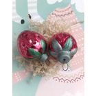 Ёлочная игрушка клубника лот