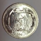 С рубля! 500 лир 1976 Сан-Марино серебро 835 проба