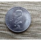 Werty71 Острова Кука 5 центов 2000 ФАО Тангароа идол божок