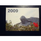 Календарик 2009  г.  Брестская топография.  Памятник.