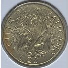 Ватикан 20 лир 1989 г. В холдере