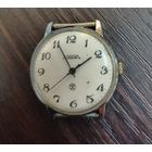 Винтажные наручные часы ракета сделано в СССР знак качества на циферблате . работоспособность неизвестна .