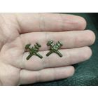 Эмблемы военных топографов СССР, сталь,защитные, складские