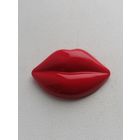 Брошь Глушенное стекло, губки, редкий дизайн и исполнение