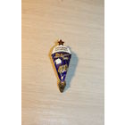 Знак "Инструктор-парашютист", времён СССР, тяжёлый металл, эмаль целая, не ношенный.