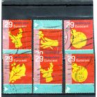 Нидерланды.Ми-2164,2165,2166,2174. Рождество.Серия: Декабрьские марки.2003.
