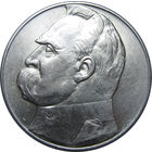 10 злотых 1935 Пилсудский, штемпельный блеск ( ВИДЕО С МОНЕТОЙ В ОПИСАНИИ)