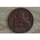 Бельгия 2 сантима 1873 с 1 руб