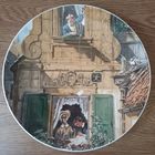 Коллекционная Винтажная Тарелка . "Любовное письмо".Германия.