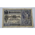 1917 год Германия 5 марок