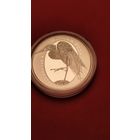 1 рубль 2008. Большая Белая Цапля. Беларусь. С рубля. (01)