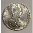 С рубля без мц! 5 марок 1914 Пруссия мундир яркий блеск!  В коллекцию!