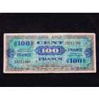 Франция 100 франков 1944 г