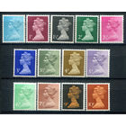 Великобритания - 1971/93г. - королева Елизавета II, стандартный выпуск - 13 марок - полная серия, MNH, 2 марки с незначительным дефектом клея [Mi 561-573]. #3-GB-Z-1-18