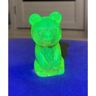 Статуэтка Медведь из уранового стекла . Производство Чехия