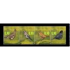 2015 Босния и Герцеговина (серб.) 661-664 Фауна. Птицы **