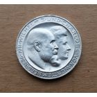 Вюртемберг, 3 марки 1911, серебро 0.900, серебряная свадьба