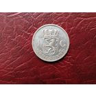 1 гульден Нидерланды 1954 г.