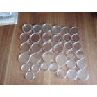 Капсулы для монет разные.34 шт.